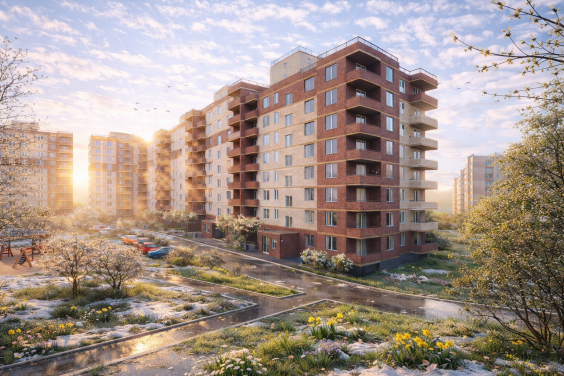 г. Псков, ул. Юности, д. 32 (1 этап)